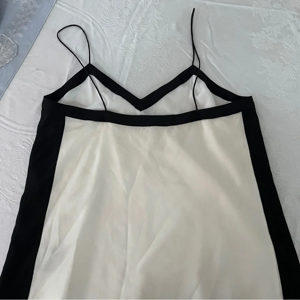 Tibi Black and White Textured Top - Picture 7 of 7